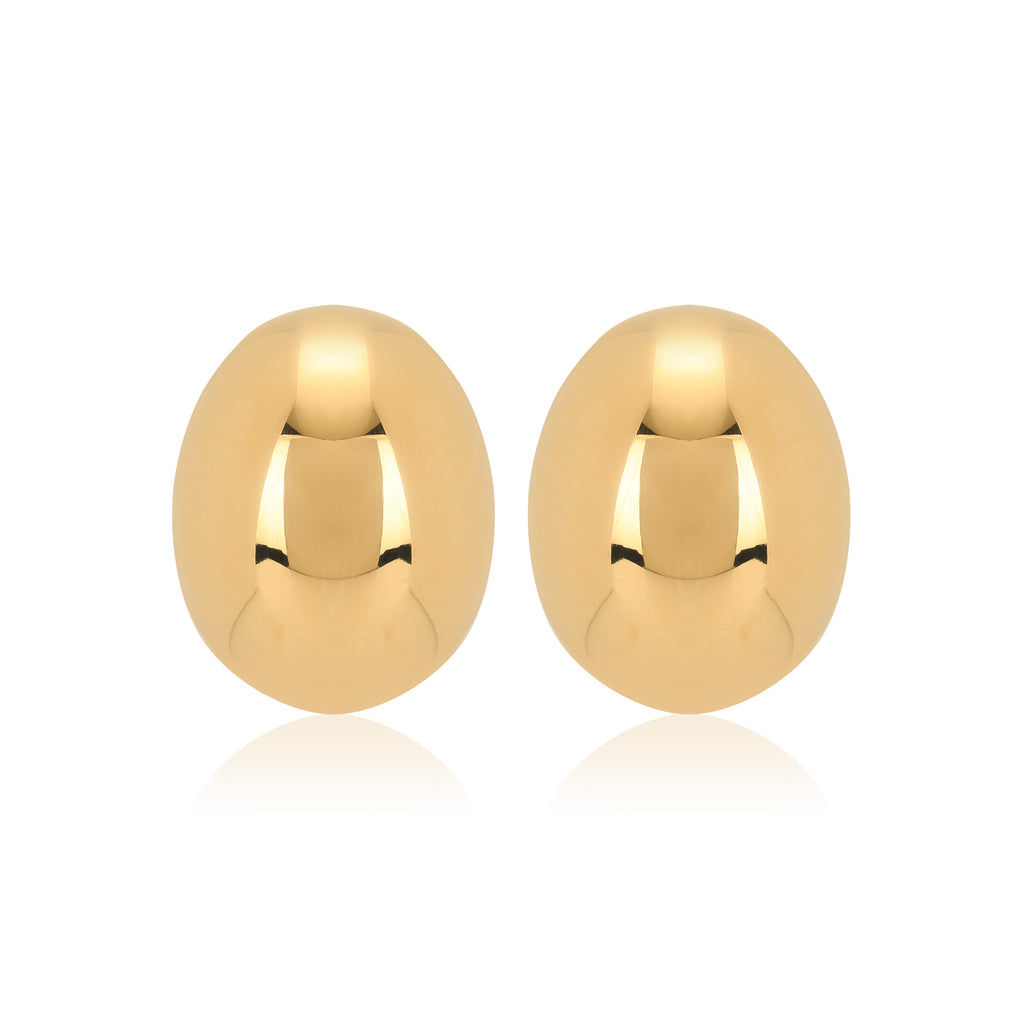 Chunky Gold Hoops