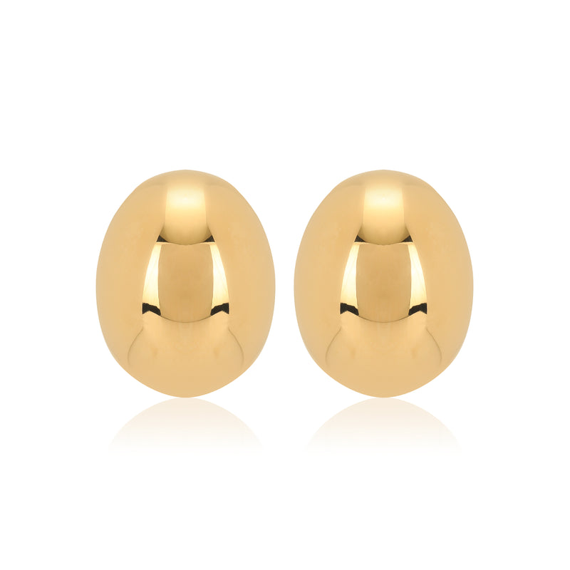 Chunky Gold Hoops