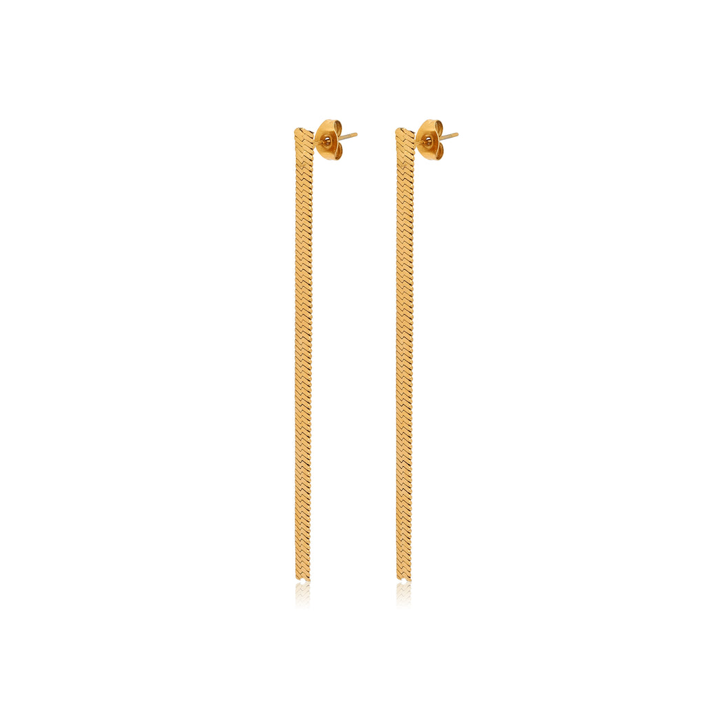 Snake String Earrings
