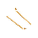 Snake String Earrings