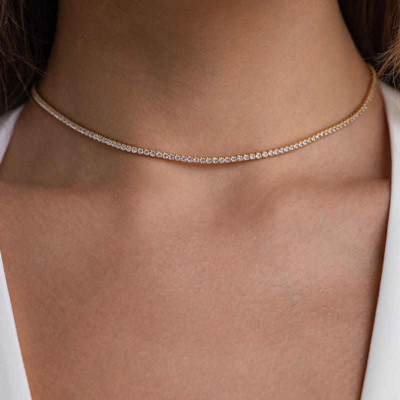 Gia Crystal Necklace