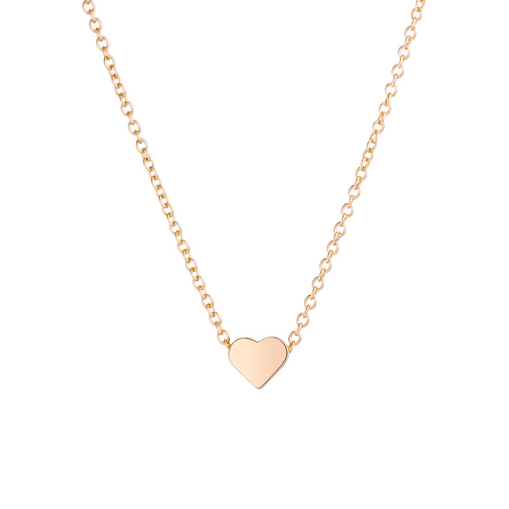 Rose Gold Heart Necklace