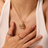 Aza Pendant Necklace