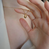 Teardrop Pendant Necklace