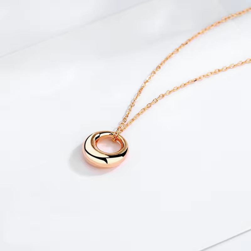 Eva Rose Gold Necklace