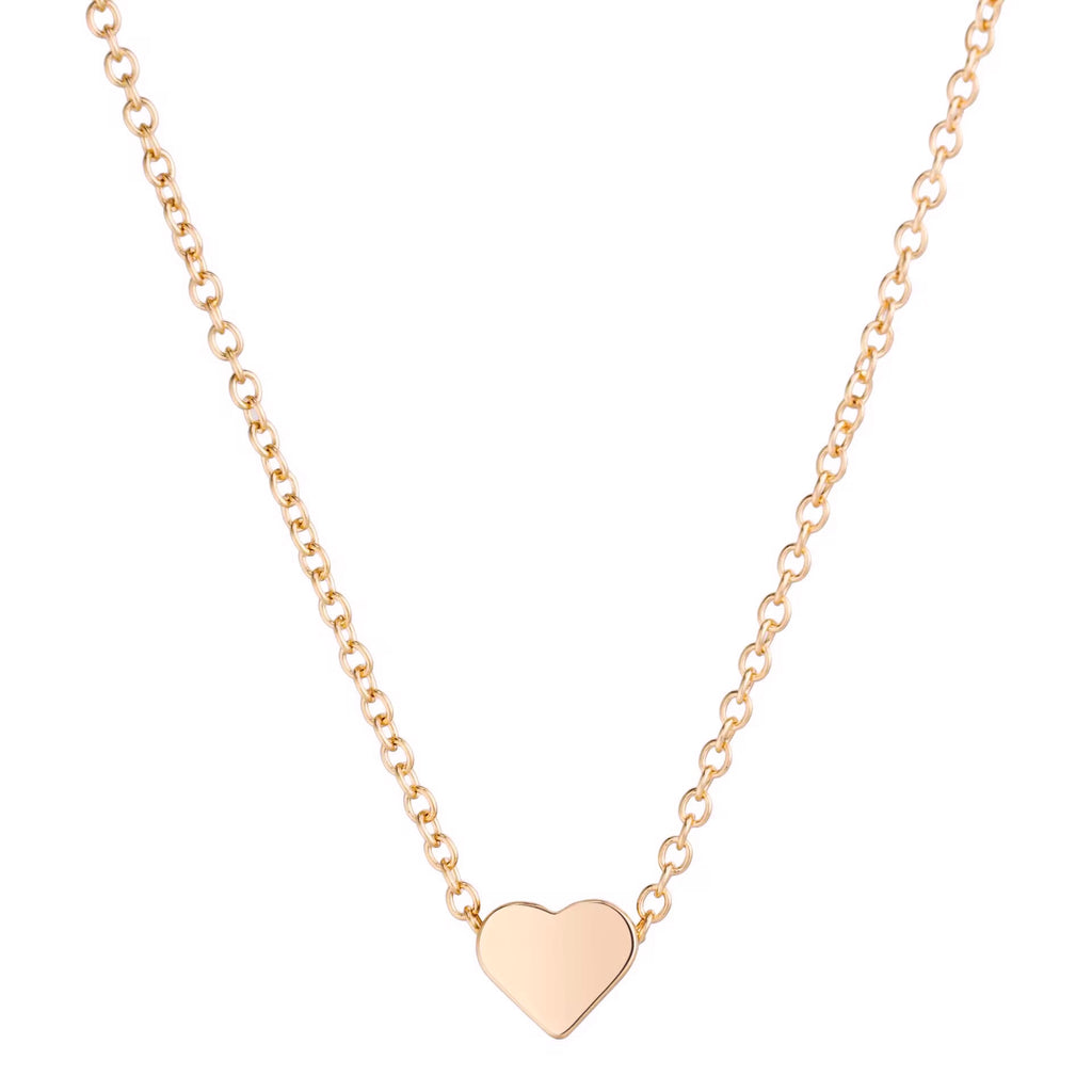 Rose Gold Heart Necklace