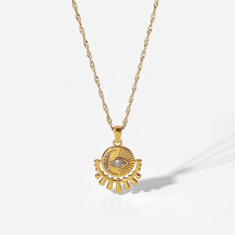 Aza Pendant Necklace