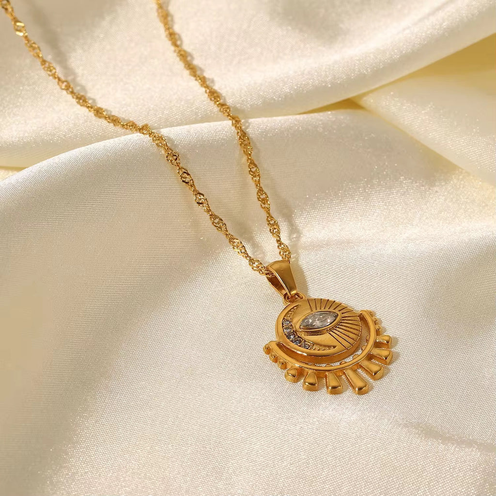 Aza Pendant Necklace