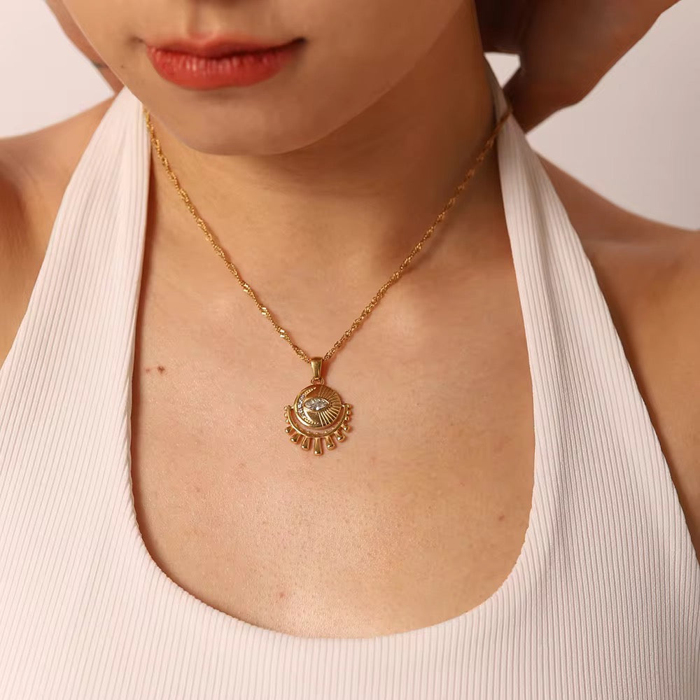 Aza Pendant Necklace