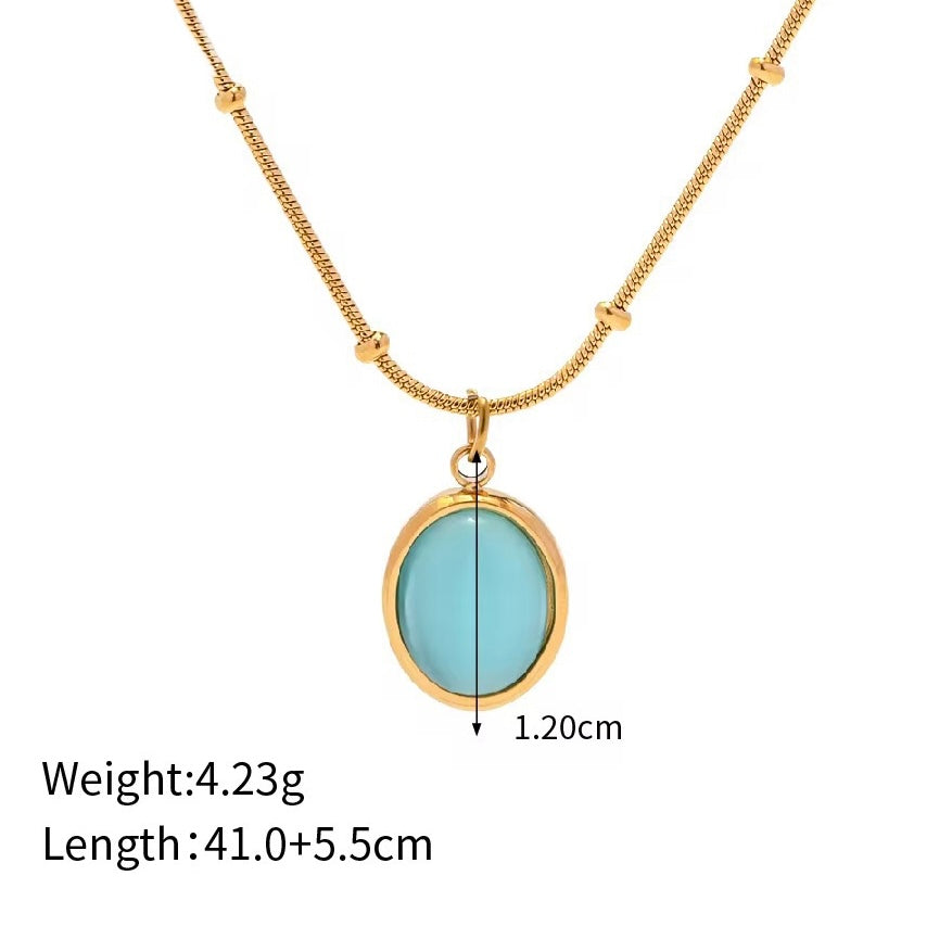 Blue Aura Necklace