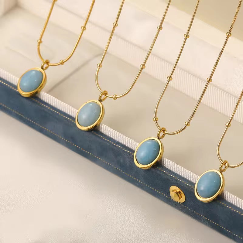 Blue Aura Necklace