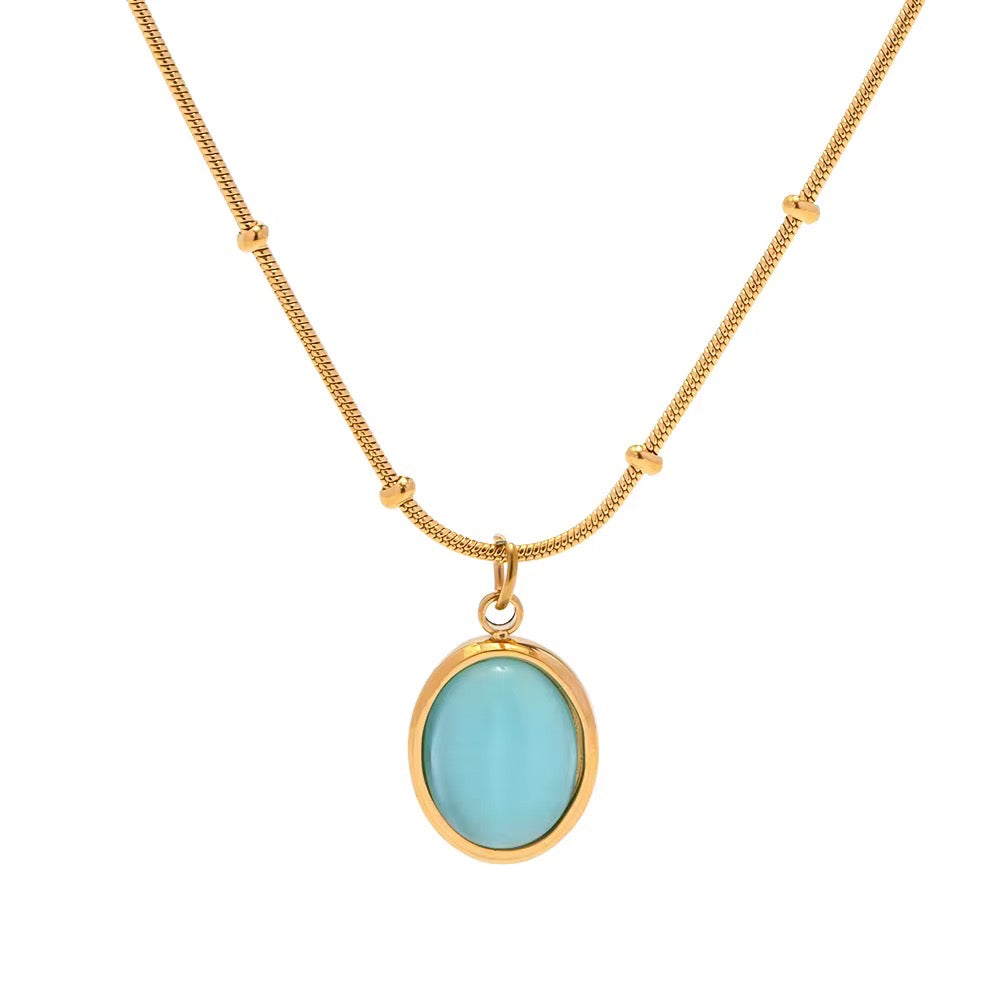 Blue Aura Necklace