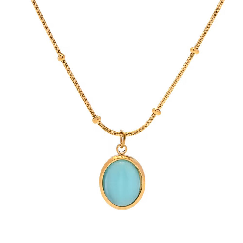Blue Aura Necklace