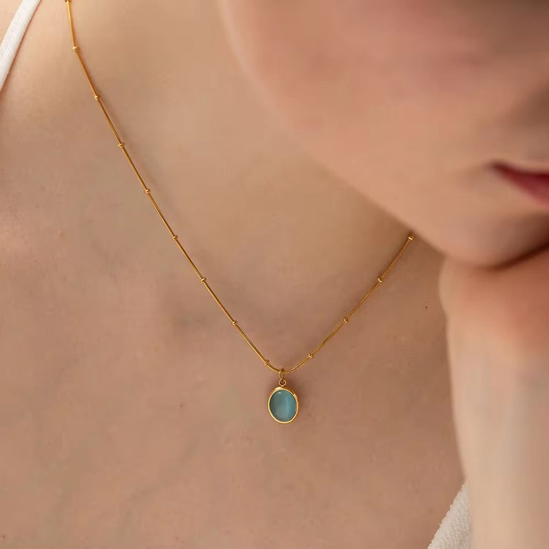 Blue Aura Necklace