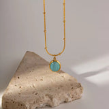 Blue Aura Necklace