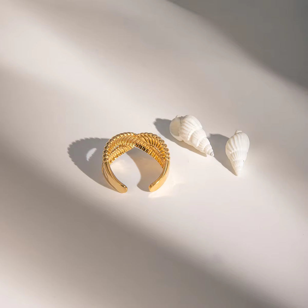 Xoxo Adjustable Ring