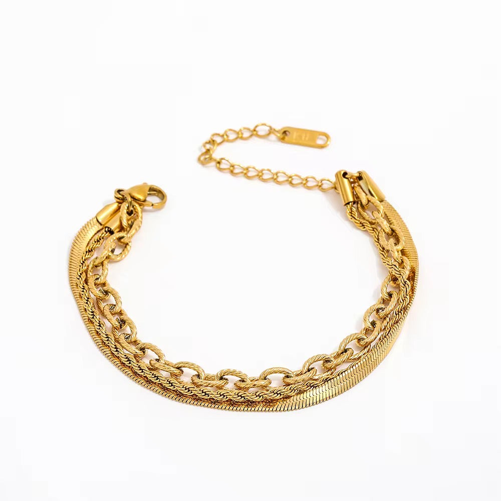 Chain Stack Bracelet