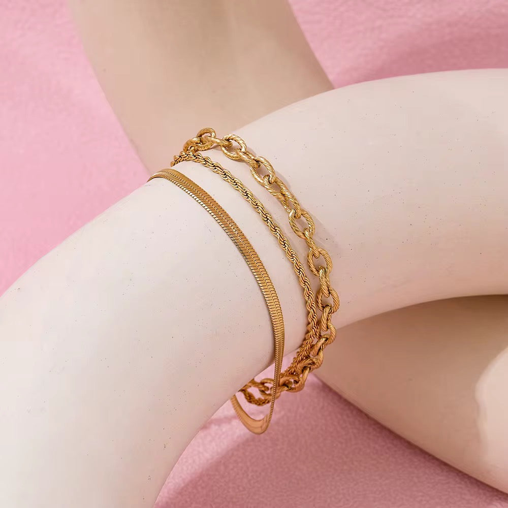 Chain Stack Bracelet