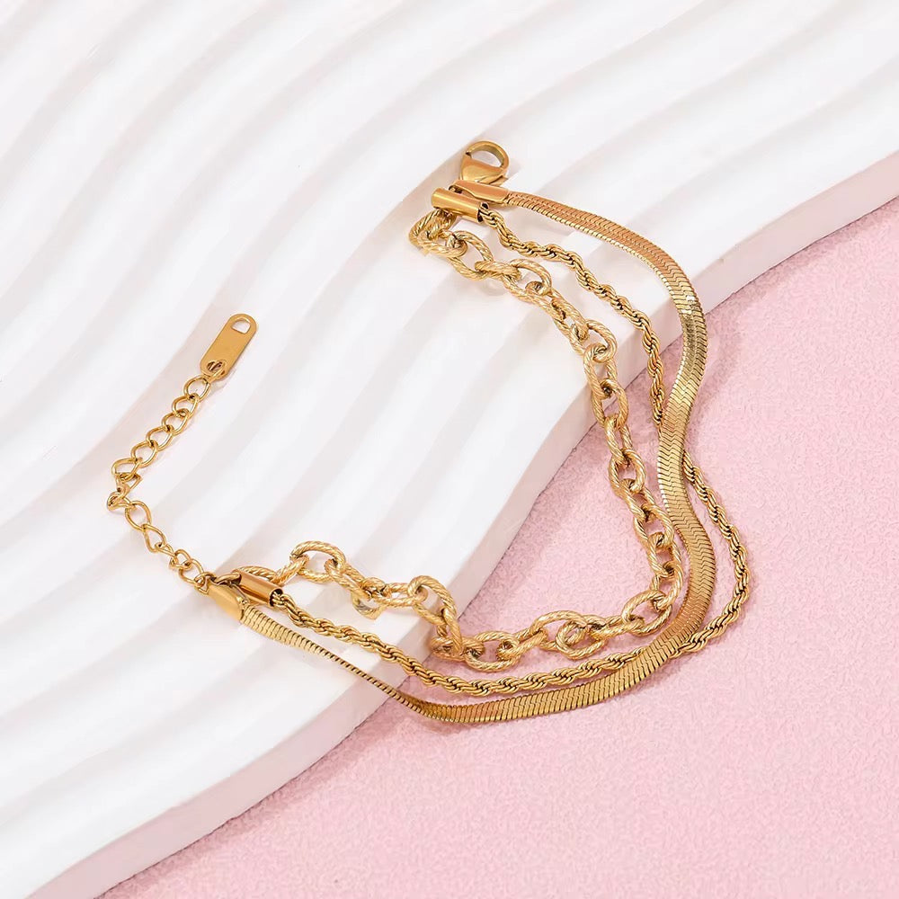 Chain Stack Bracelet