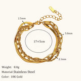 Chain Stack Bracelet
