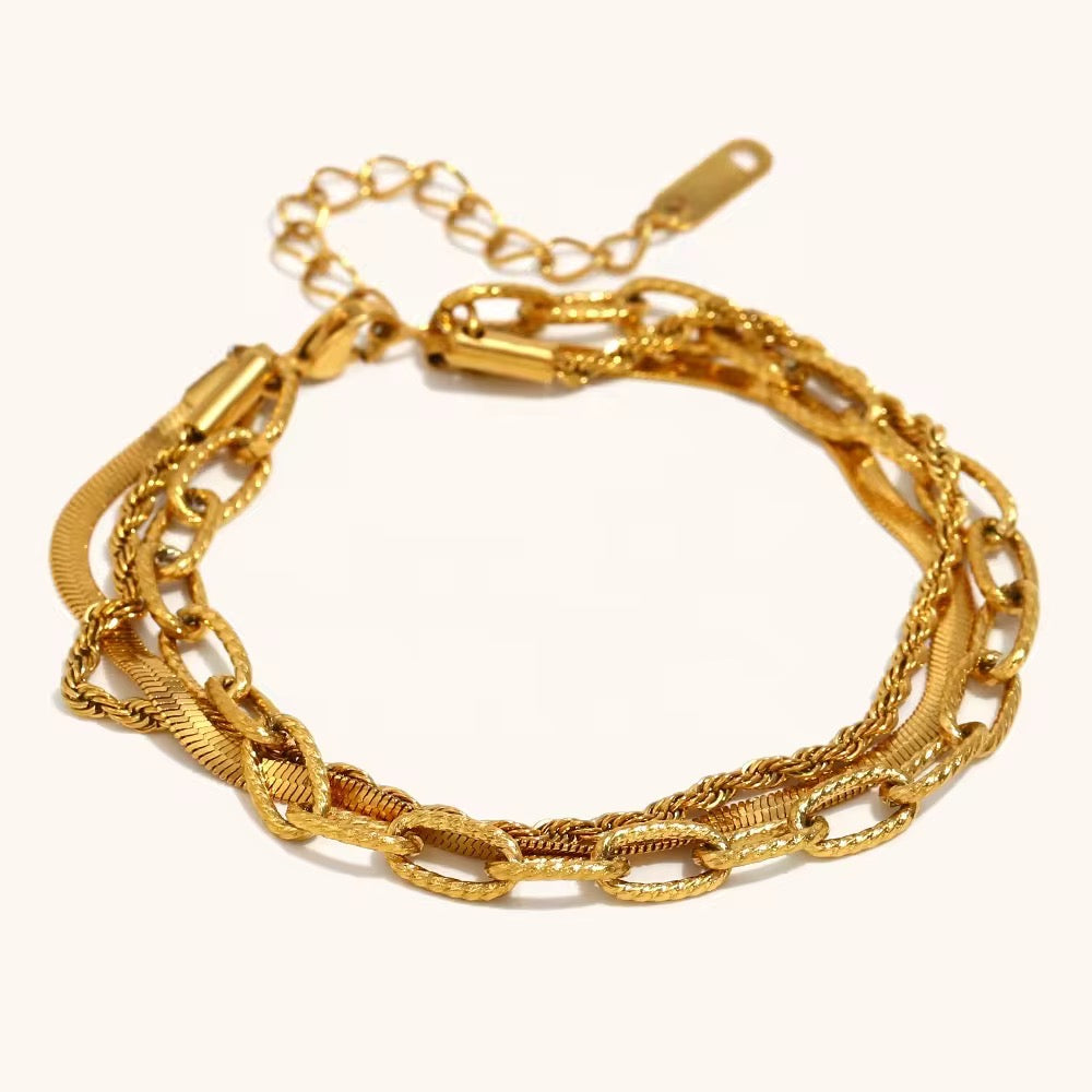 Chain Stack Bracelet