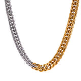Two Tone Chunky Necklace