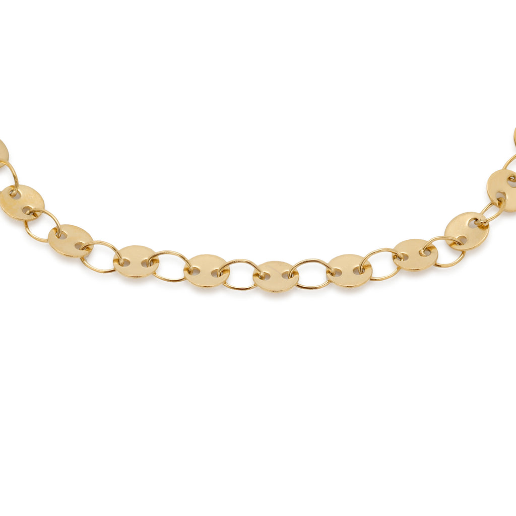 Wafer Chain Bracelet