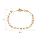 Wafer Chain Bracelet