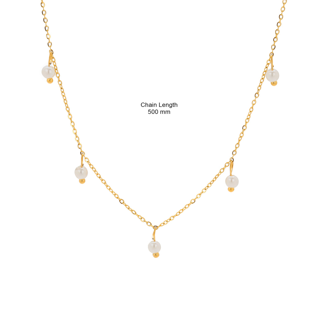 Pearl Drops Necklace