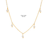 Pearl Drops Necklace