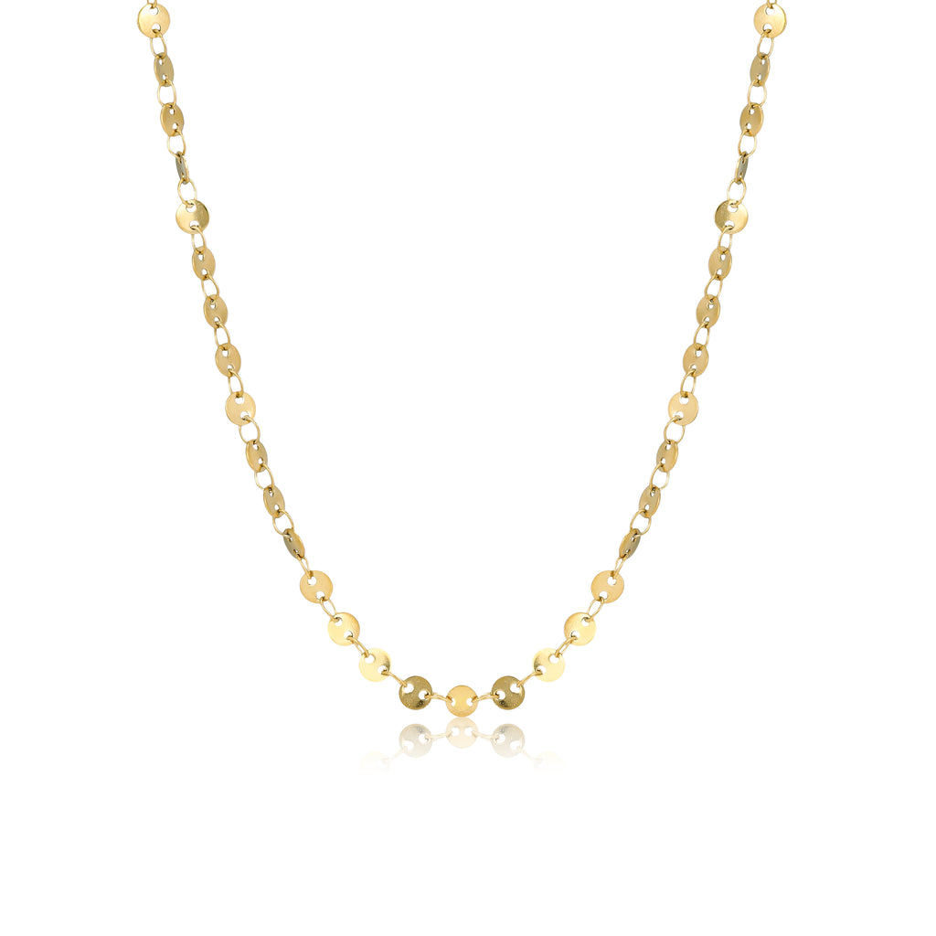 Wafer Chain Necklace