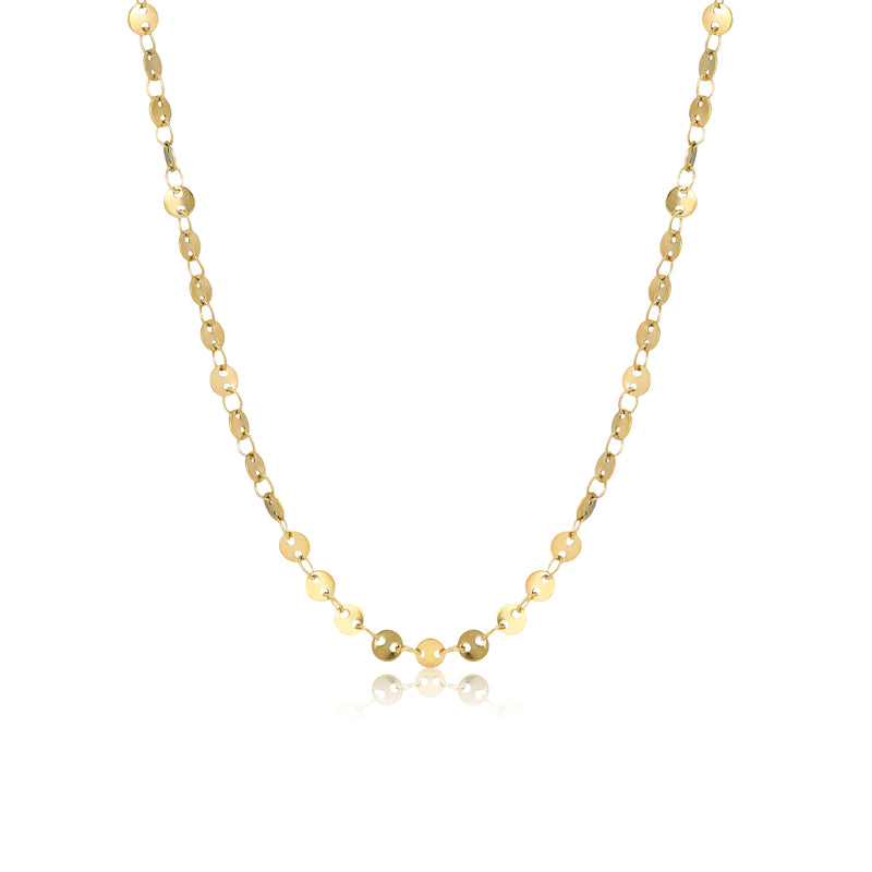Wafer Chain Necklace