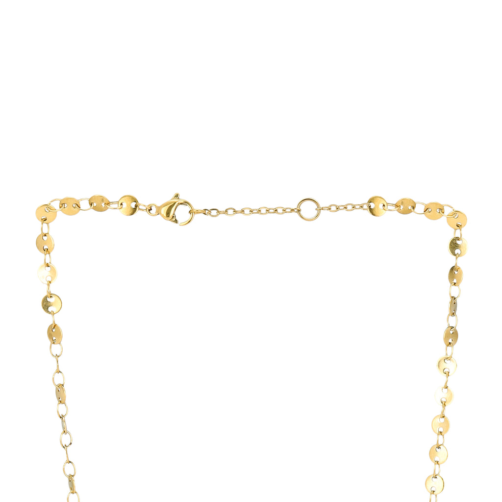 Wafer Chain Necklace