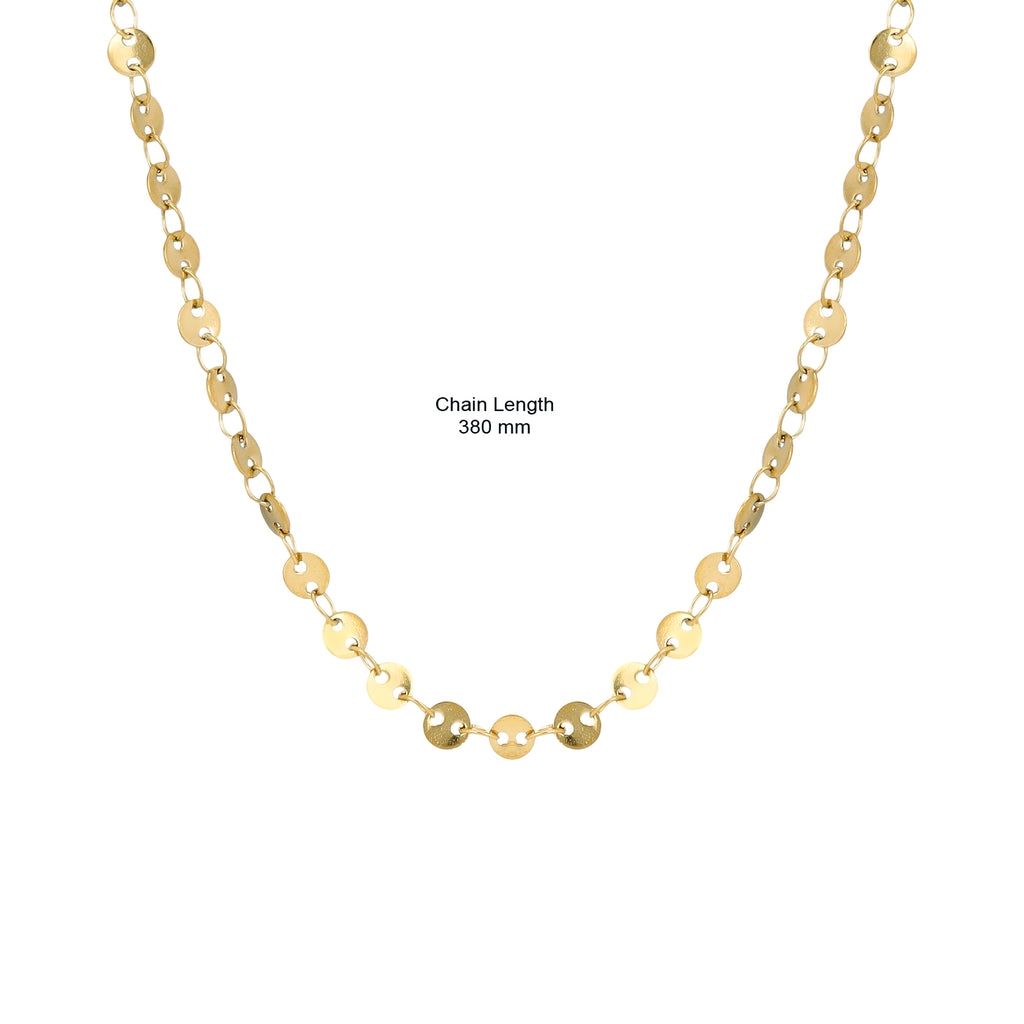 Wafer Chain Necklace