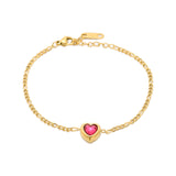 Pink Heart Bracelet