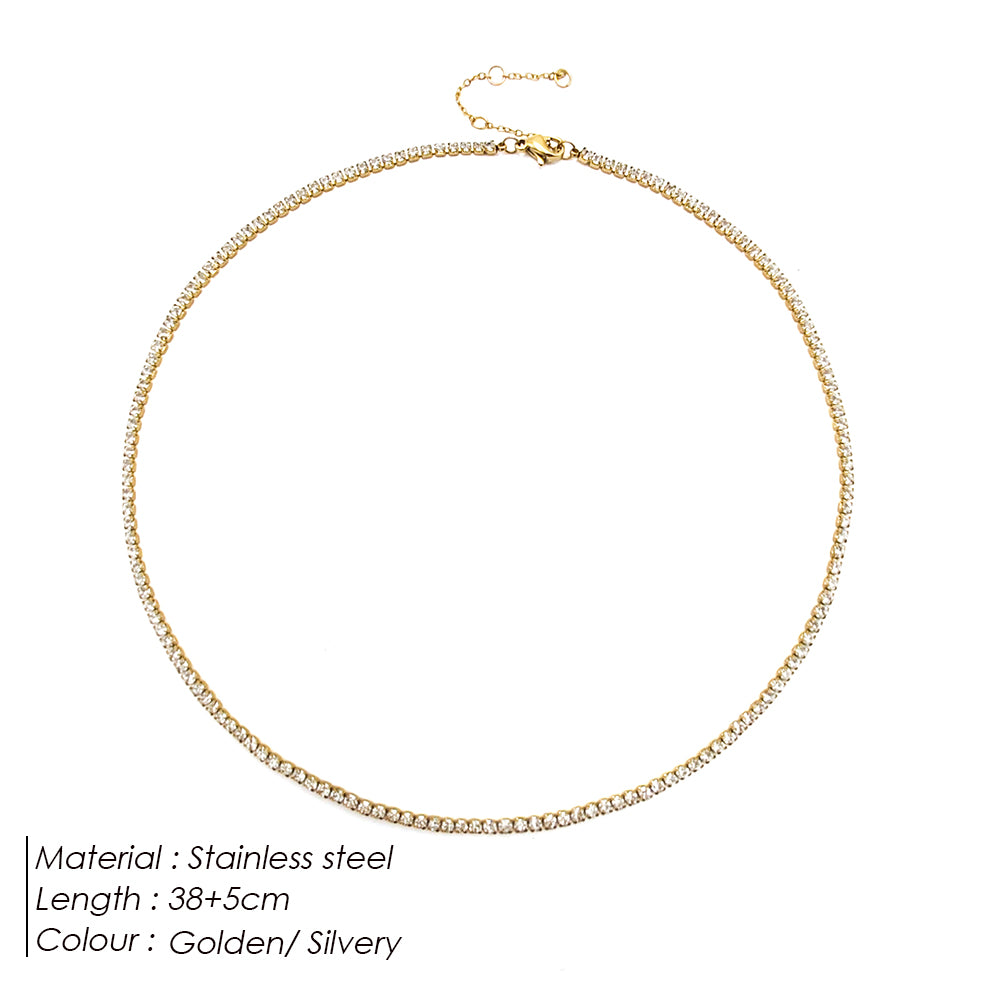 Gia Crystal Necklace