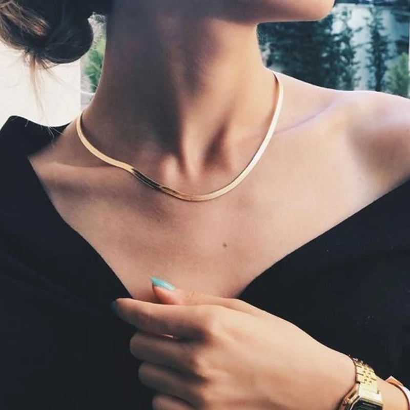 Snake String Necklace