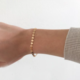 Wafer Chain Bracelet