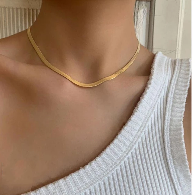 Snake String Necklace