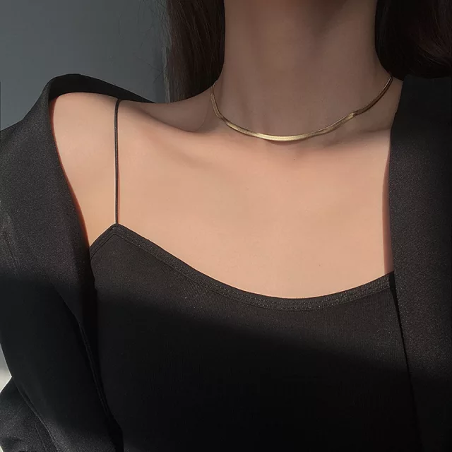 Snake String Necklace