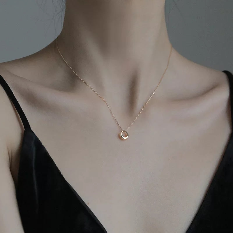 Eva Rose Gold Necklace