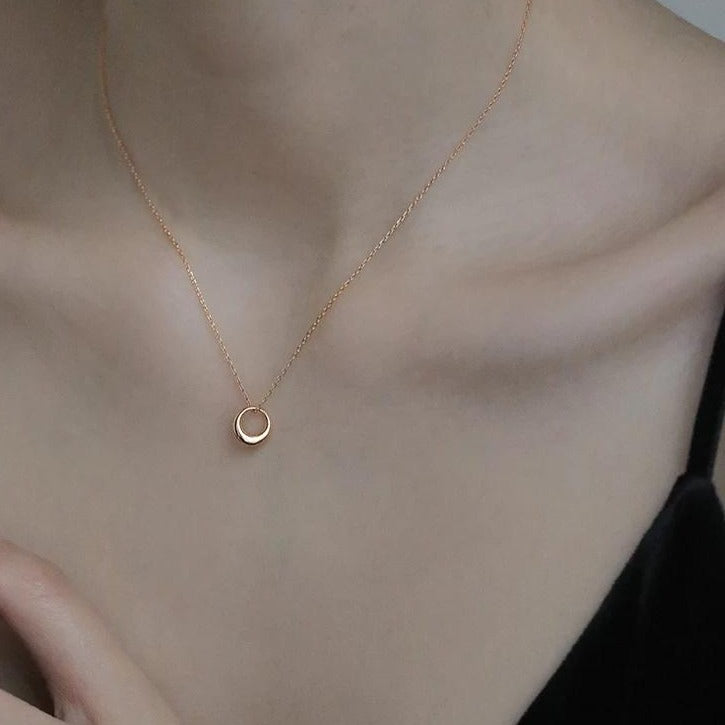 Eva Rose Gold Necklace