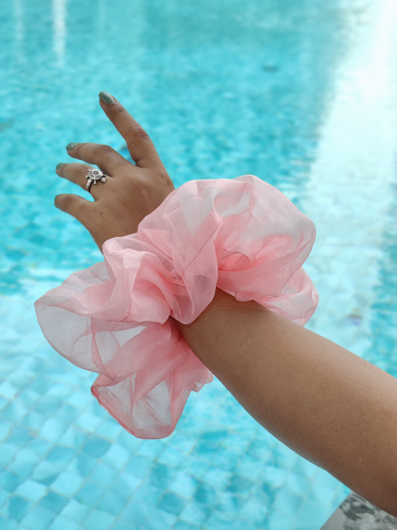 Salmon Scrunchie- XXL