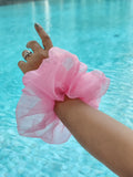 Blush Scrunchie- XXL