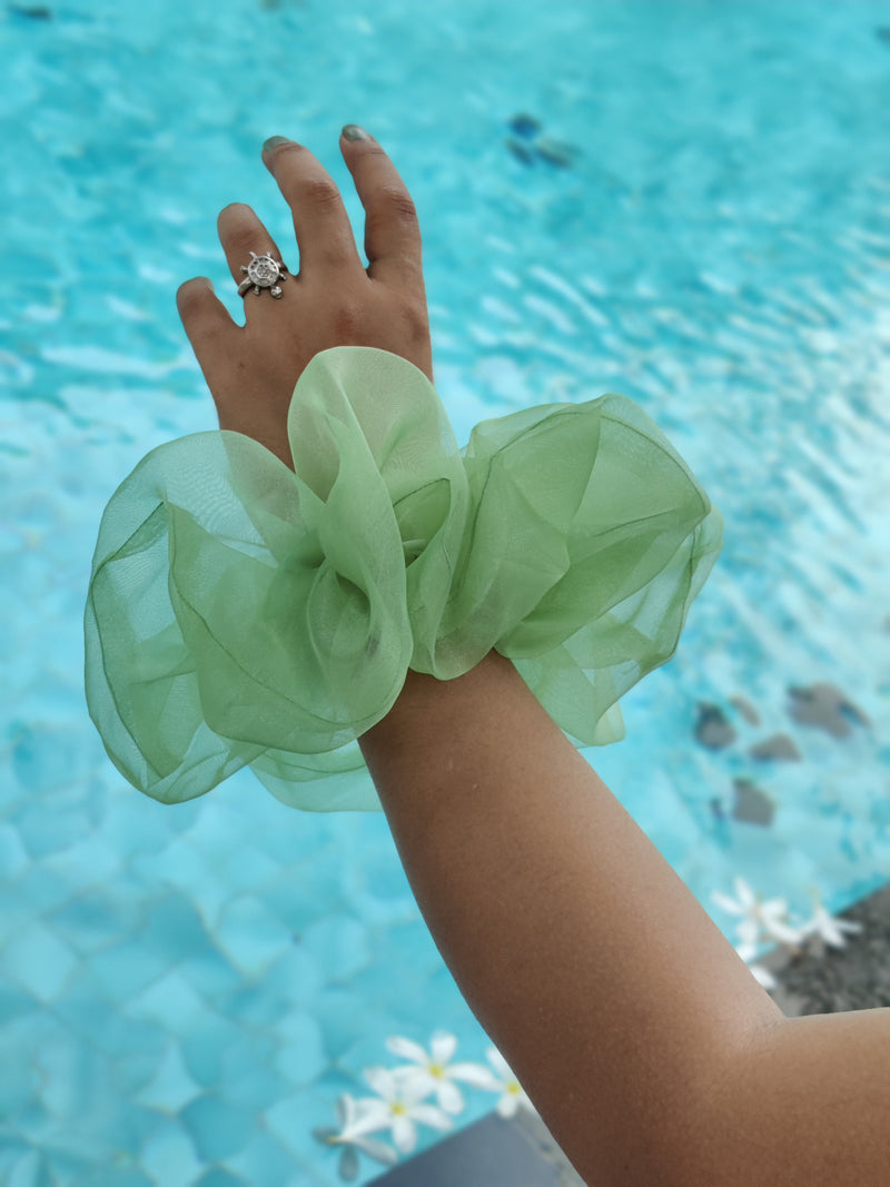 Sage Scrunchie- XXL
