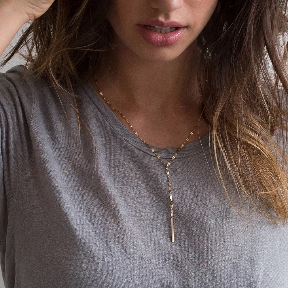 Chez Drop Necklace