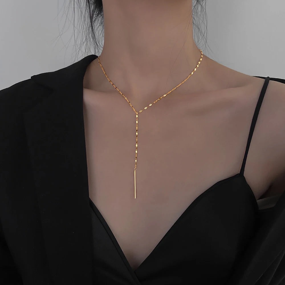 Chez Drop Necklace