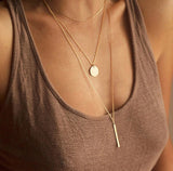Miami Layered Necklace- 14K Gold Plated