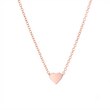 Rose Gold Heart Necklace