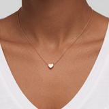 Rose Gold Heart Necklace